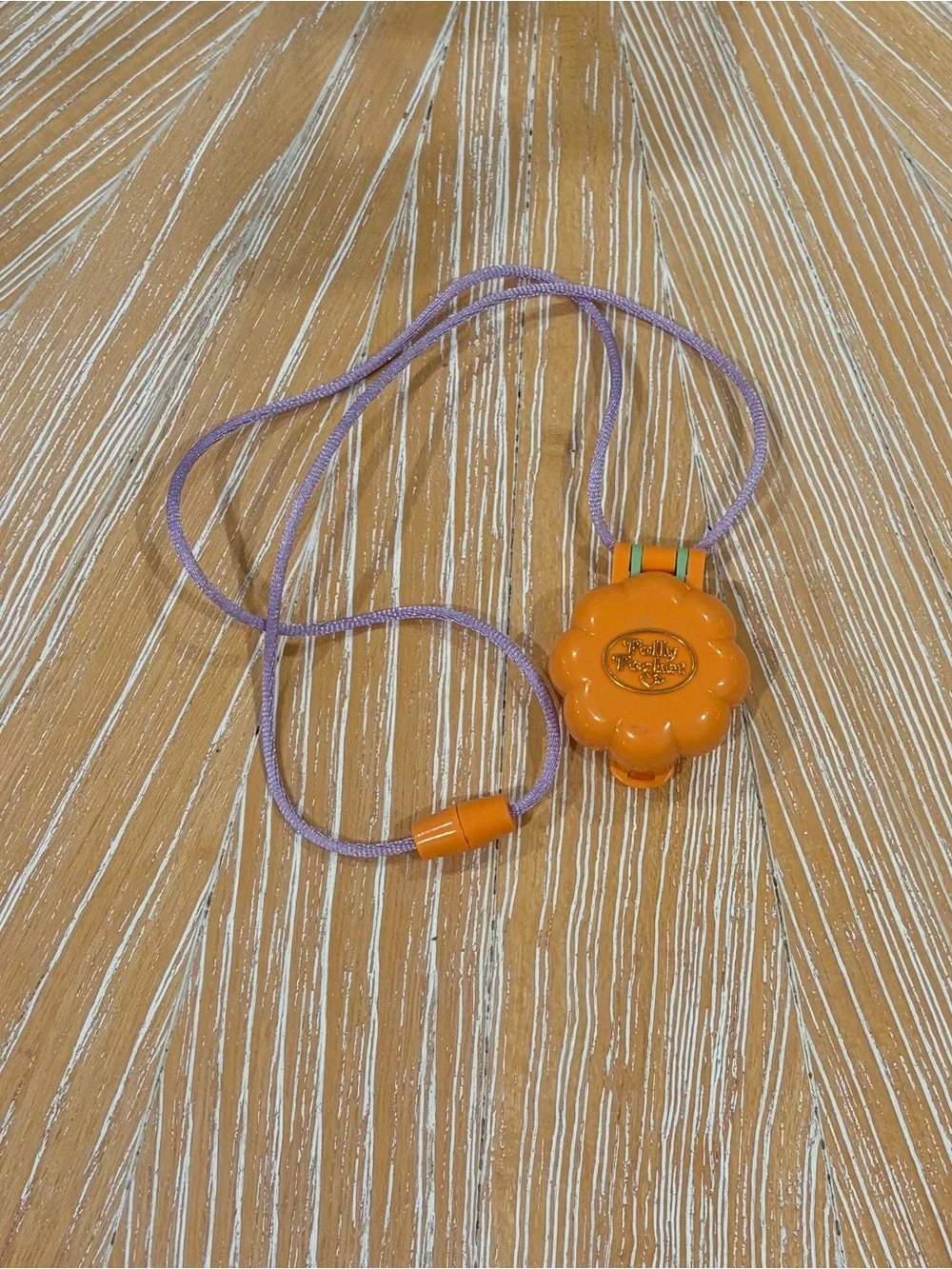 1991 Camp Days Locket Bluebird Polly Pocket with original cord